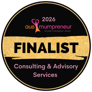 2026 AusMumpreneur Consulting and Advisory Services Finalist